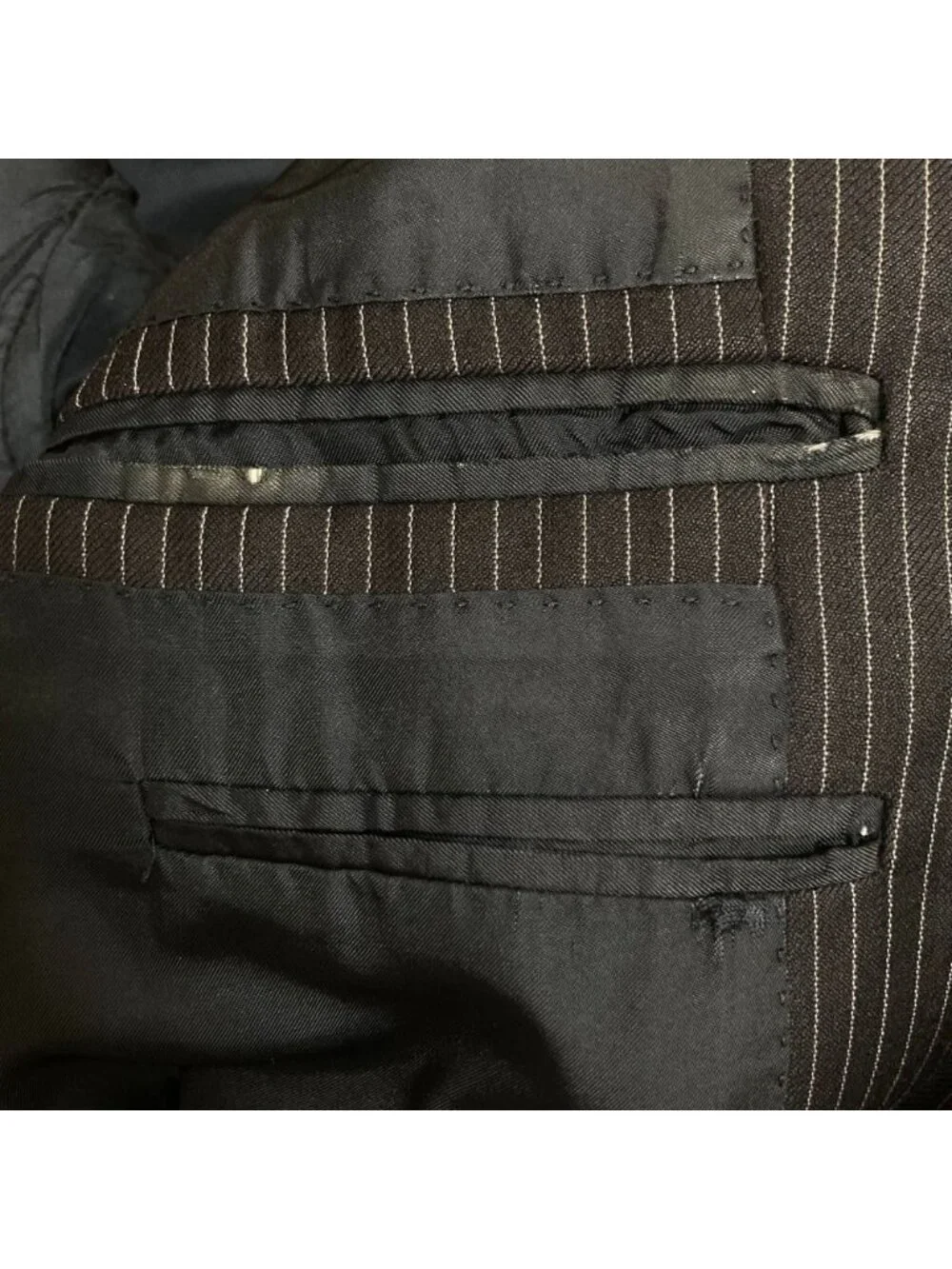 Gucci name pinstripe